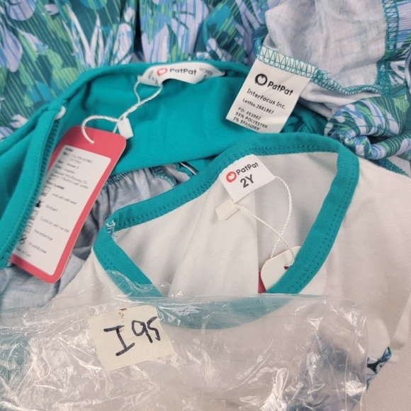 NWT Pat Pat matching family dress and tshirt Mom Son outfits 2T & womens small - Picture 7 of 7